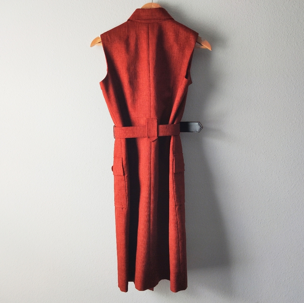 David Meister Rust Mini Dress - Picture 8 of 8